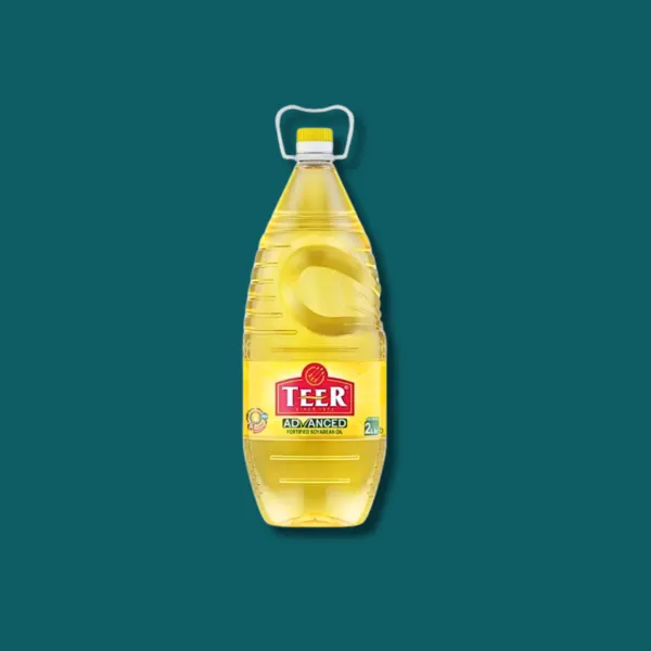 Teer Advanced Soyabean Oil (তীর অ্যাডভান্সড সয়াবিন তেল)-2 Liter 